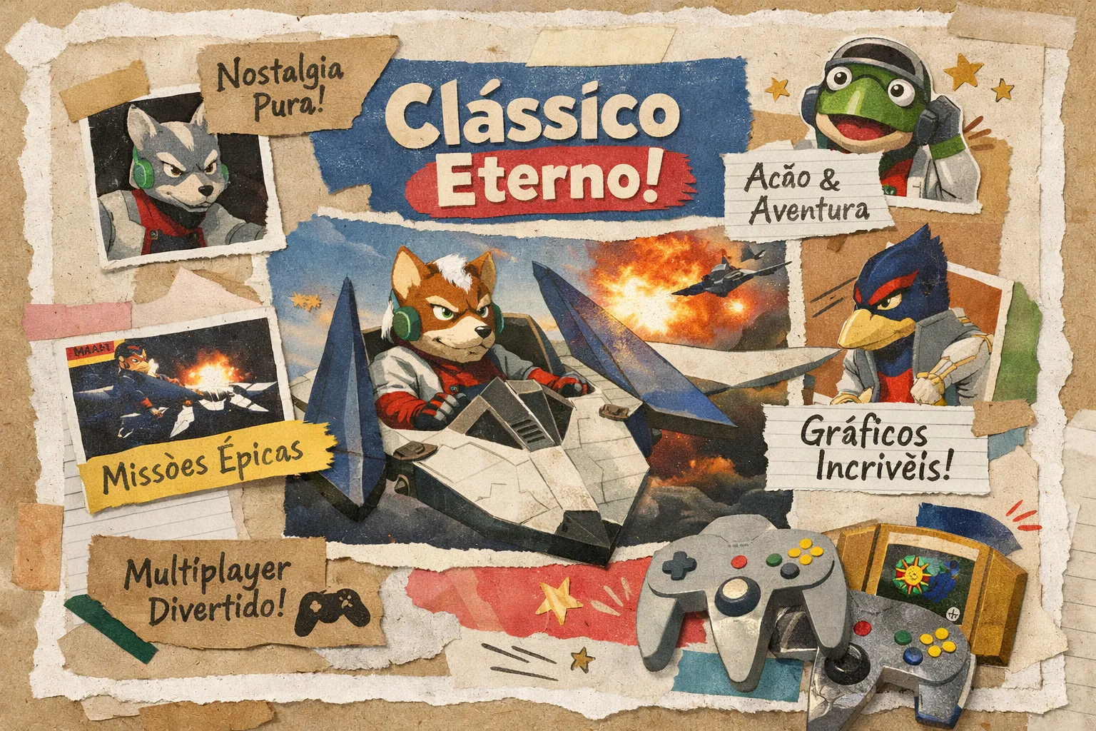 5 Razões que Fazem Star Fox 64 um Clássico Eterno