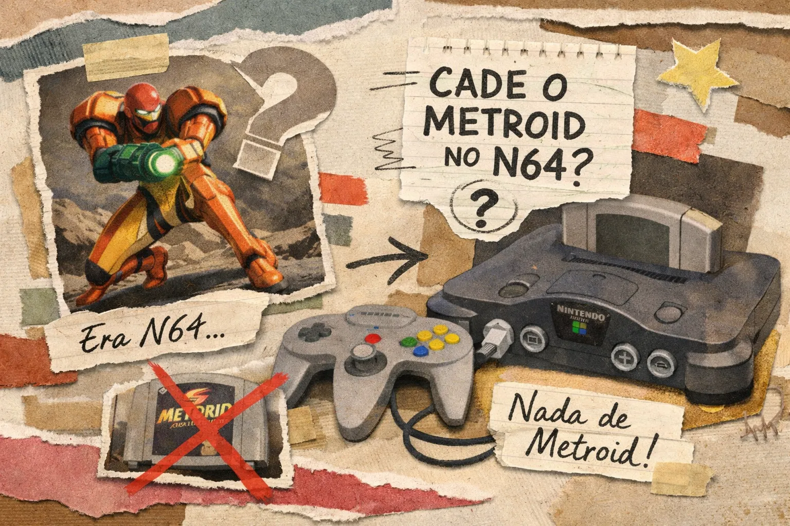 A História de Por Que Metroid Nunca Foi ao N64