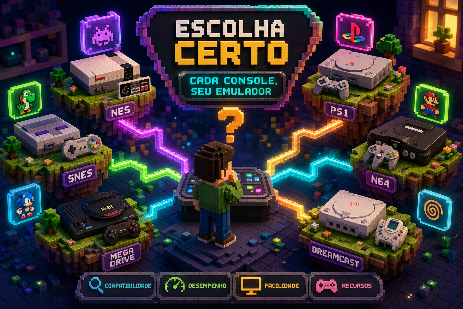 Como Escolher o Emulador Certo para Cada Console Retrô