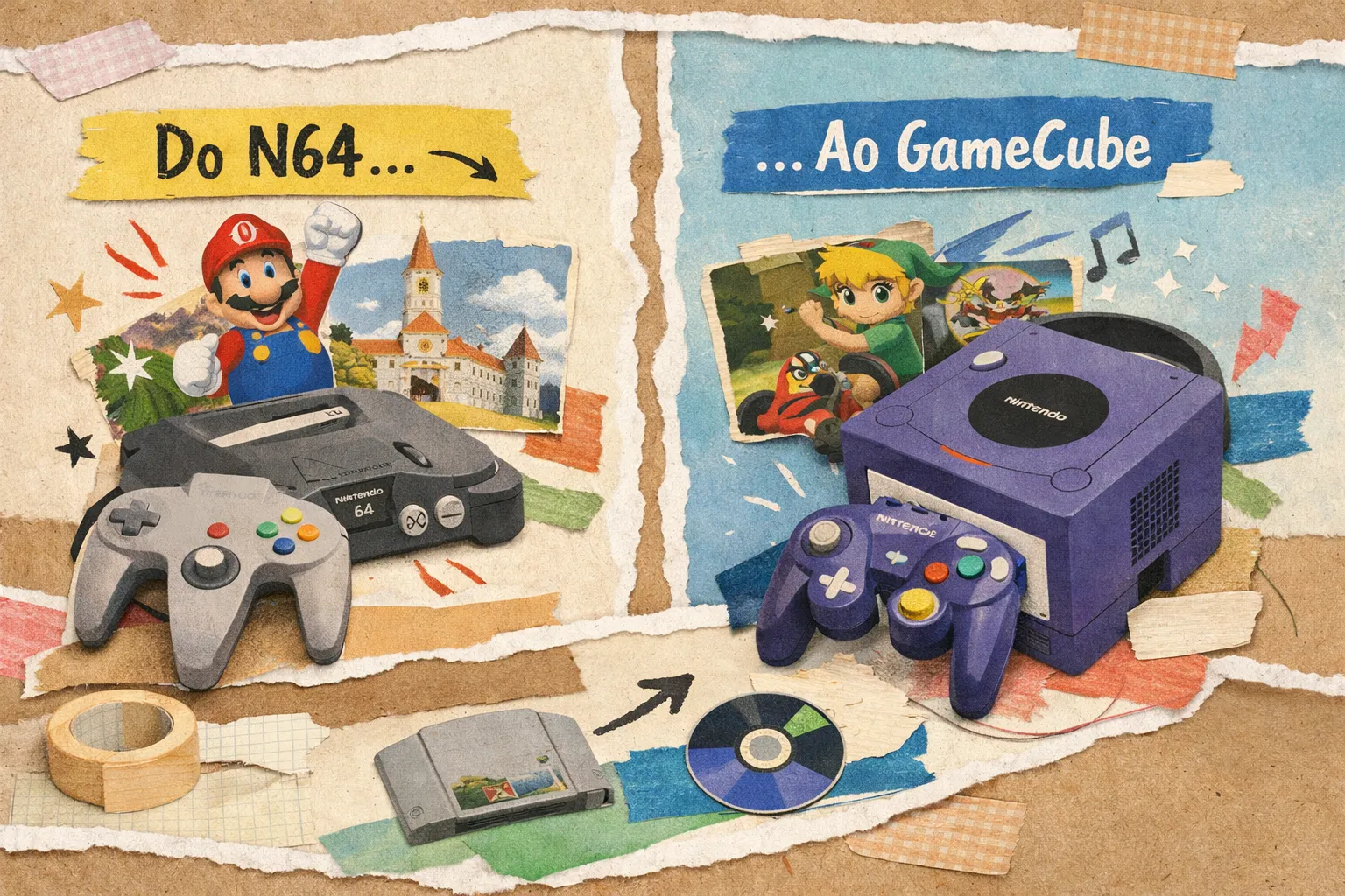 Como o GameCube Continuou o Legado do N64