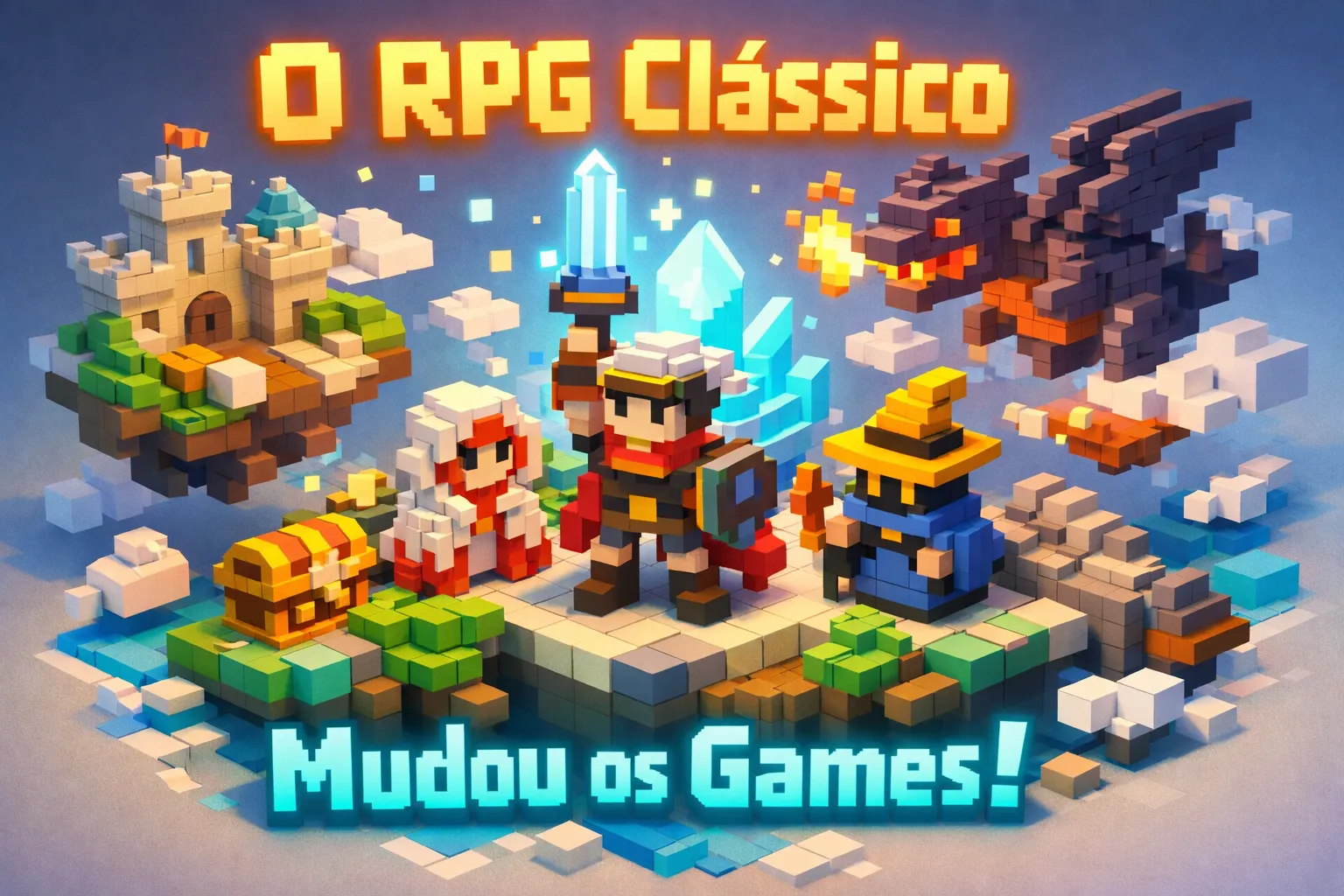 Final Fantasy 1: O RPG que Mudou os Games para Sempre