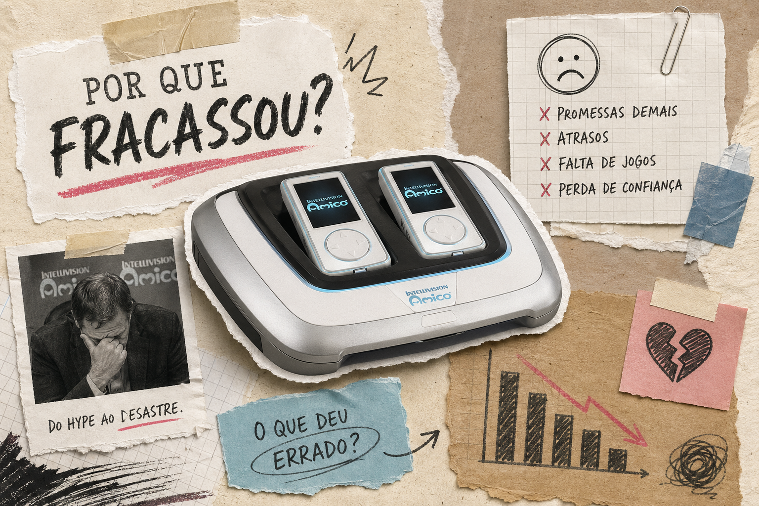O Fracasso do Intellivision Amico: O Que Deu Errado?