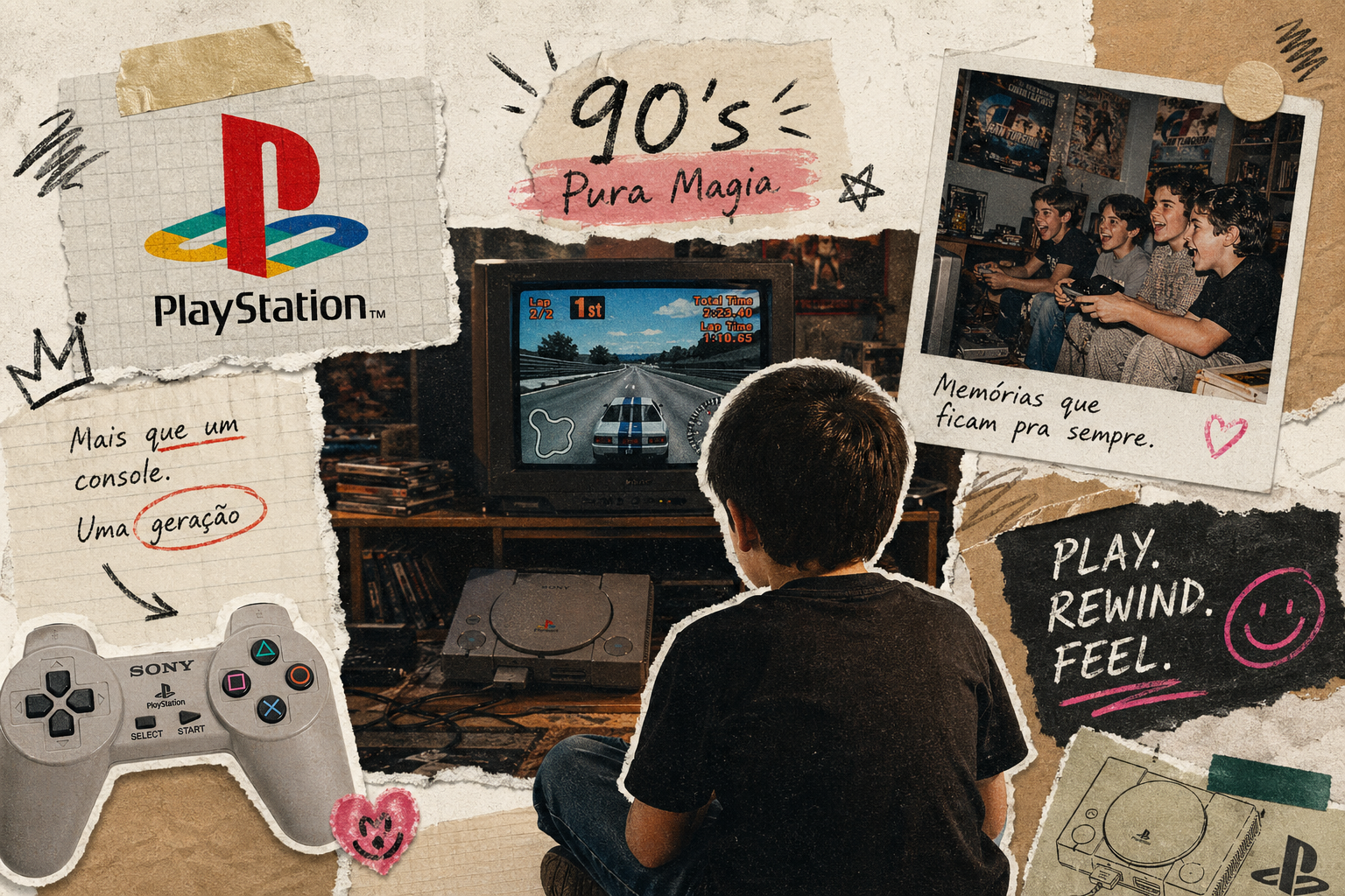 O Impacto do PlayStation na Geração Gamer dos Anos 90