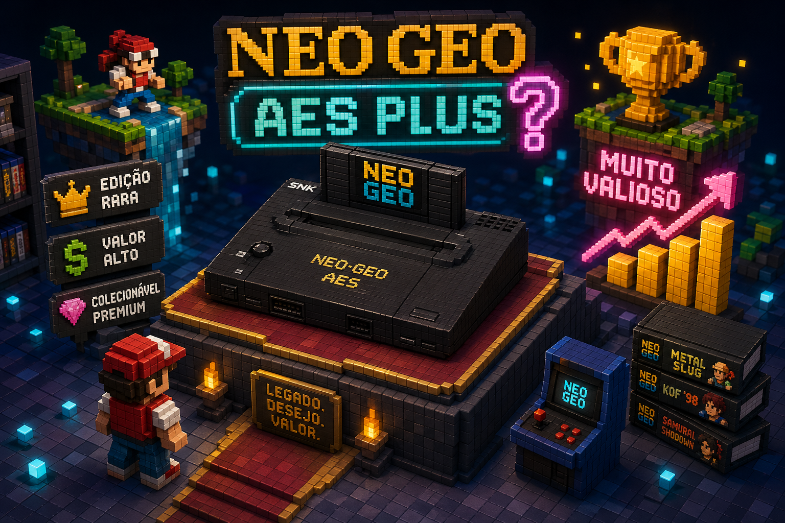 O Que é o Neo Geo AES Plus e Por Que Vale Tanto?