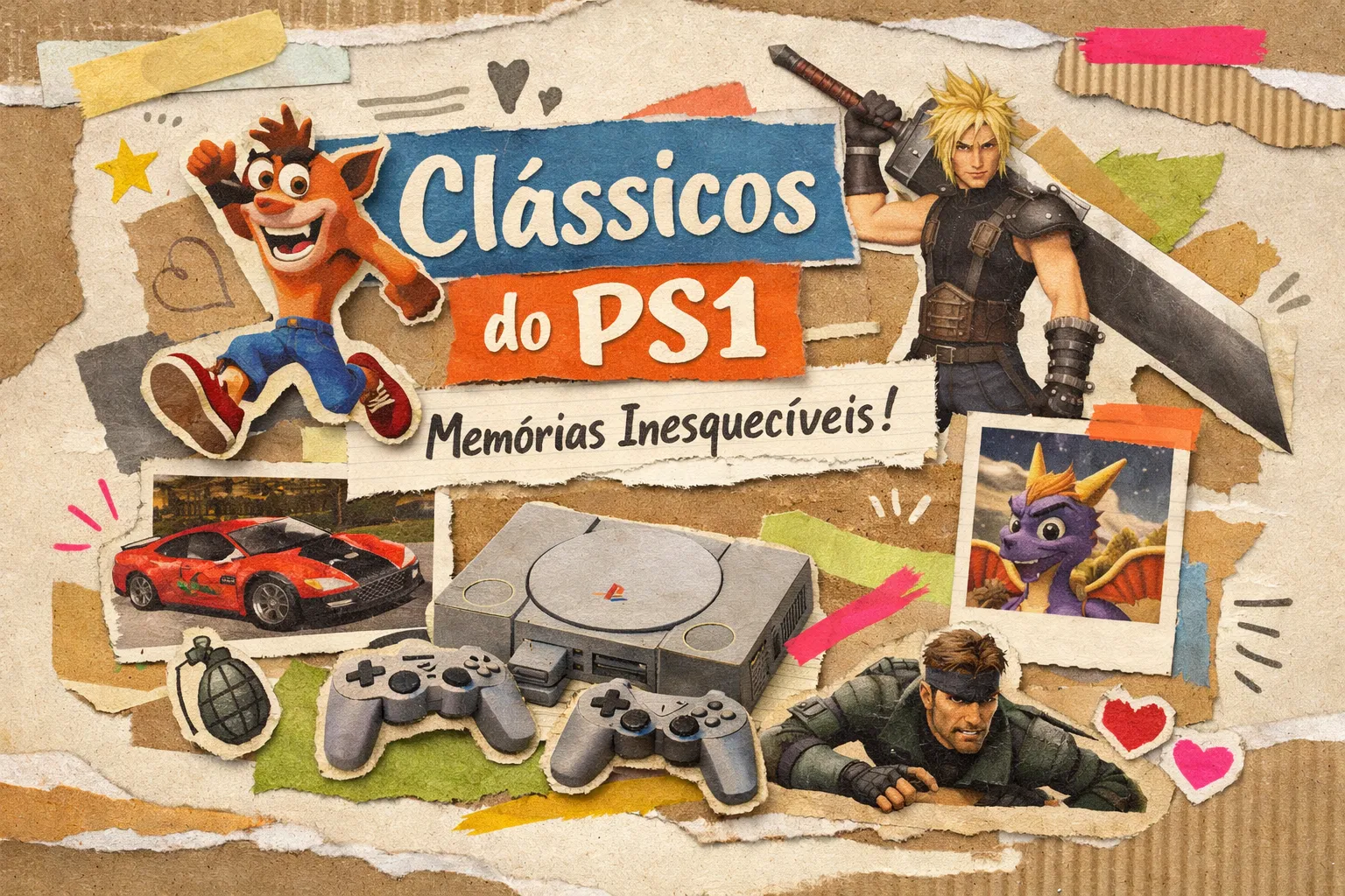 Os Jogos Mais Amados do PlayStation 1 de Todos os Tempos