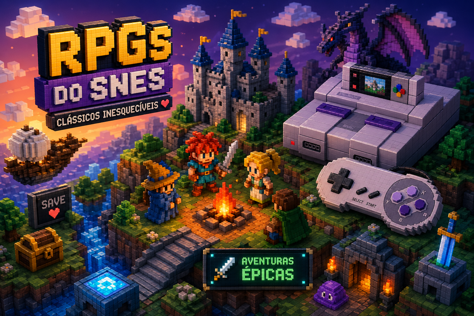 Os Melhores RPGs do SNES que Todo Gamer Deve Jogar