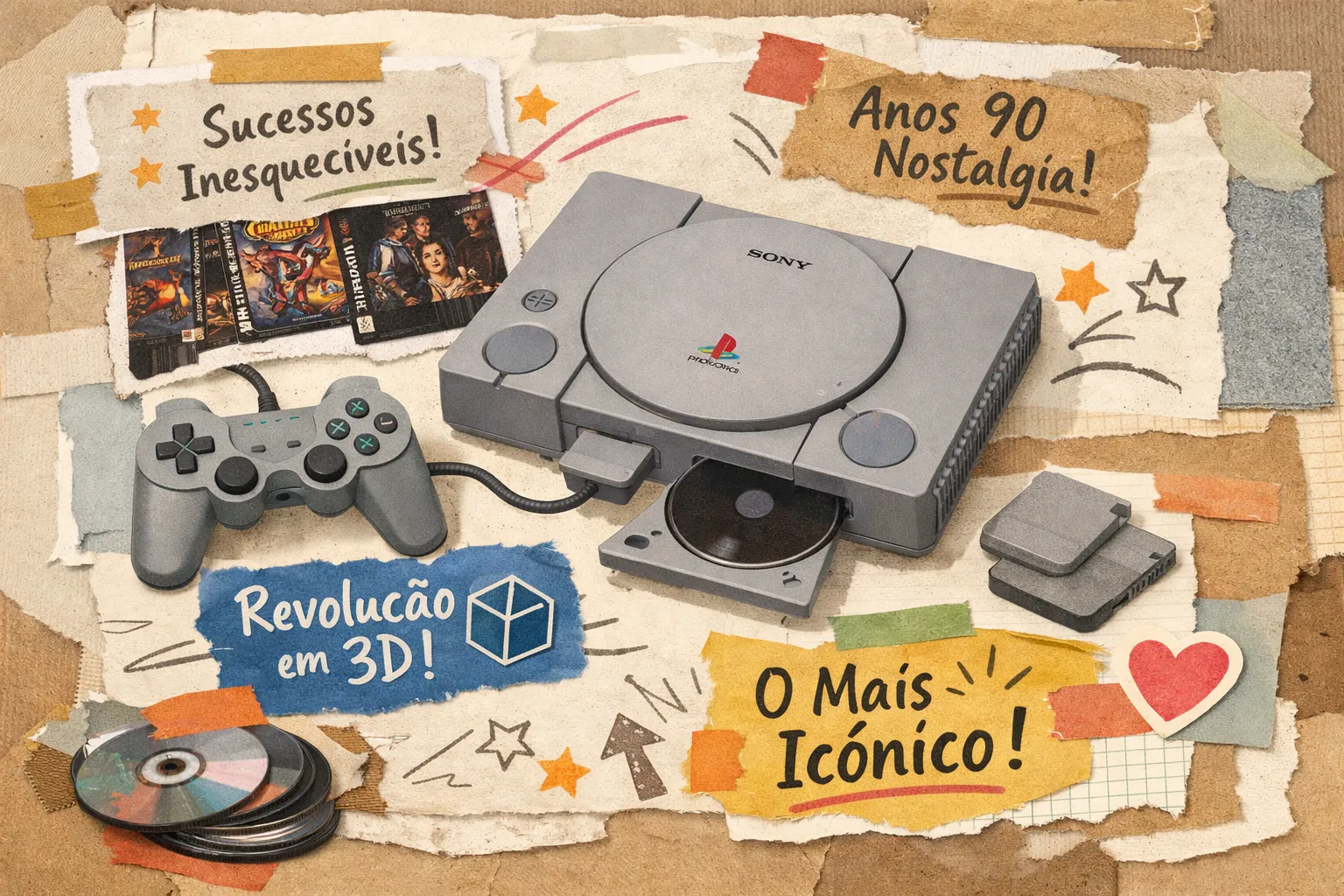 Por que o PS1 foi o Console mais Icônico da sua Geração?