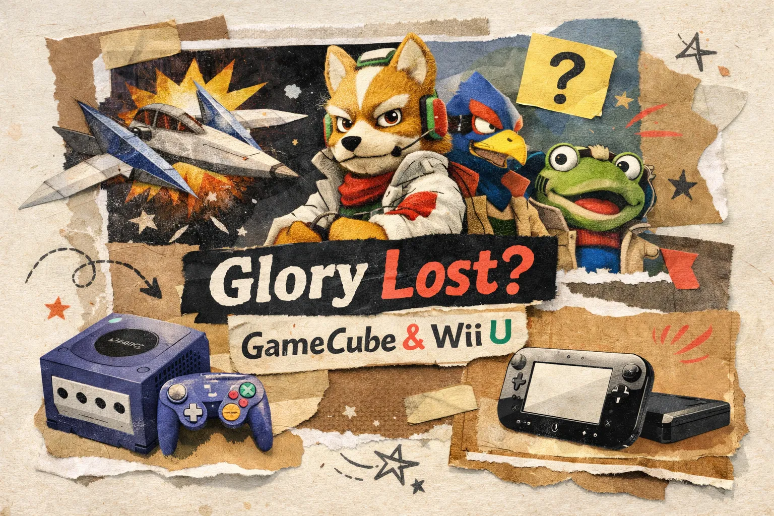 Por Que Star Fox Nunca Brilhou no GameCube e Wii U?