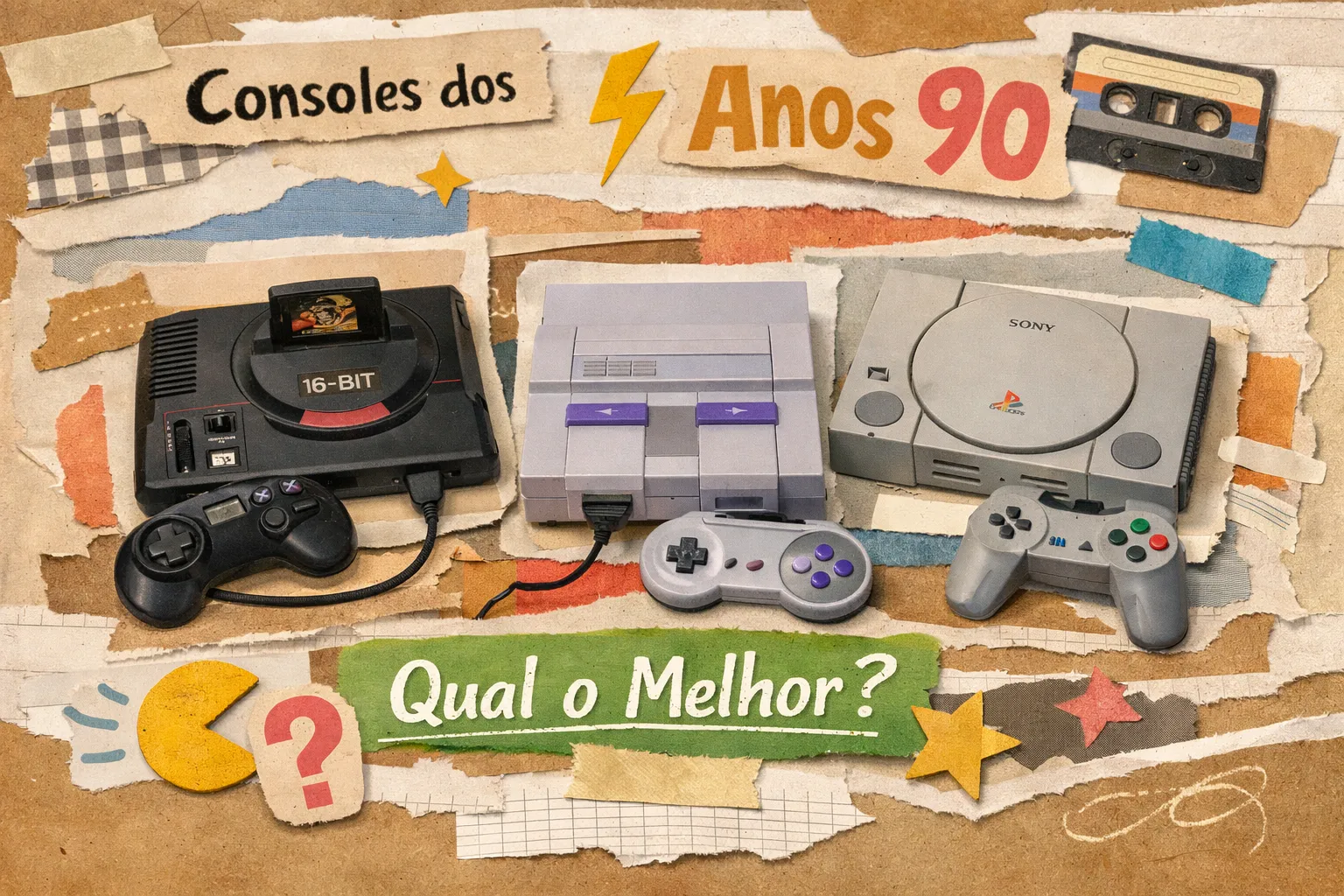 Quais Foram os Melhores Consoles dos Anos 90?