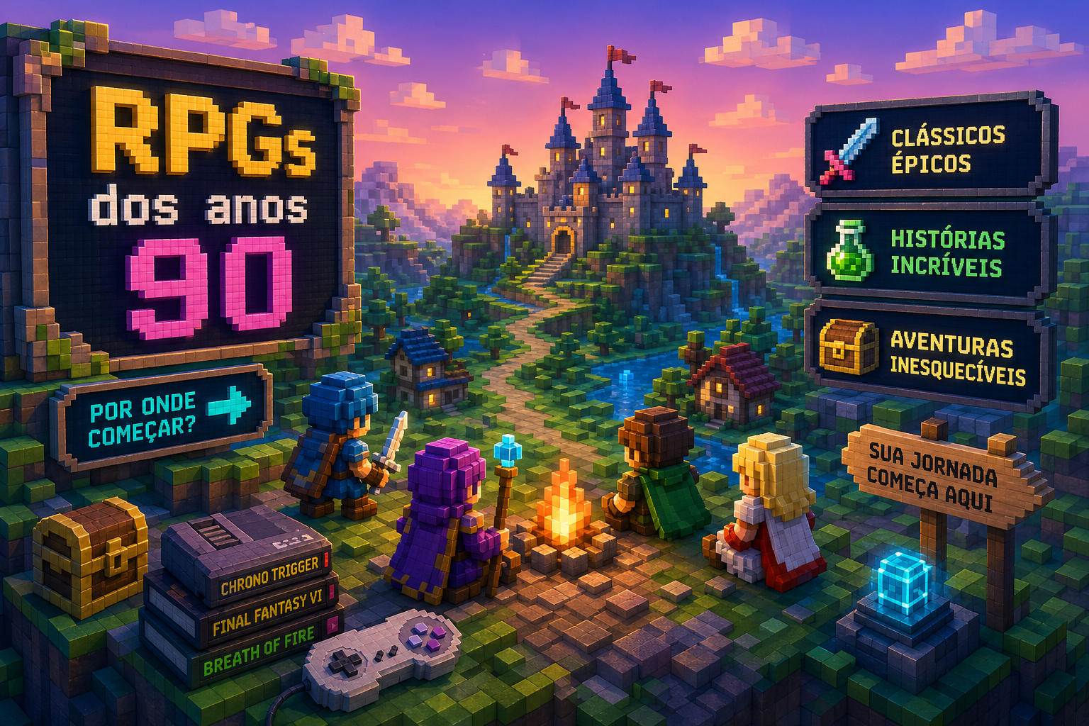 RPGs dos anos 90: por onde começar e o que jogar primeiro