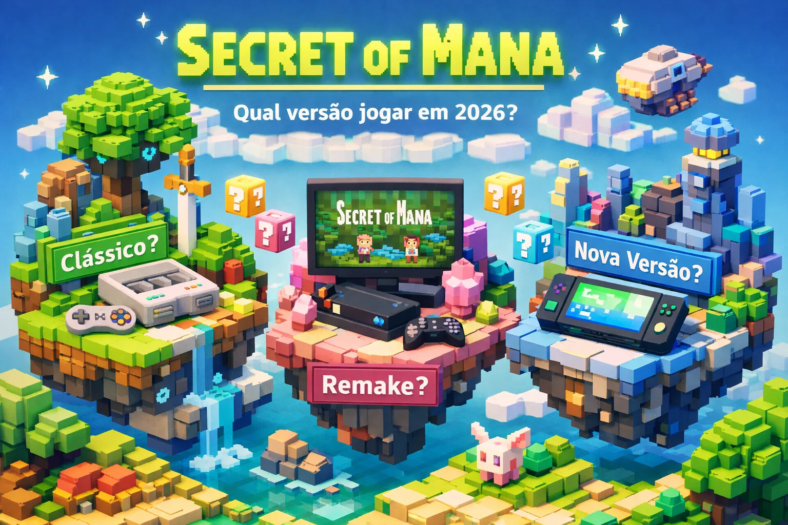Secret of Mana: qual versão é a certa para você em 2026?