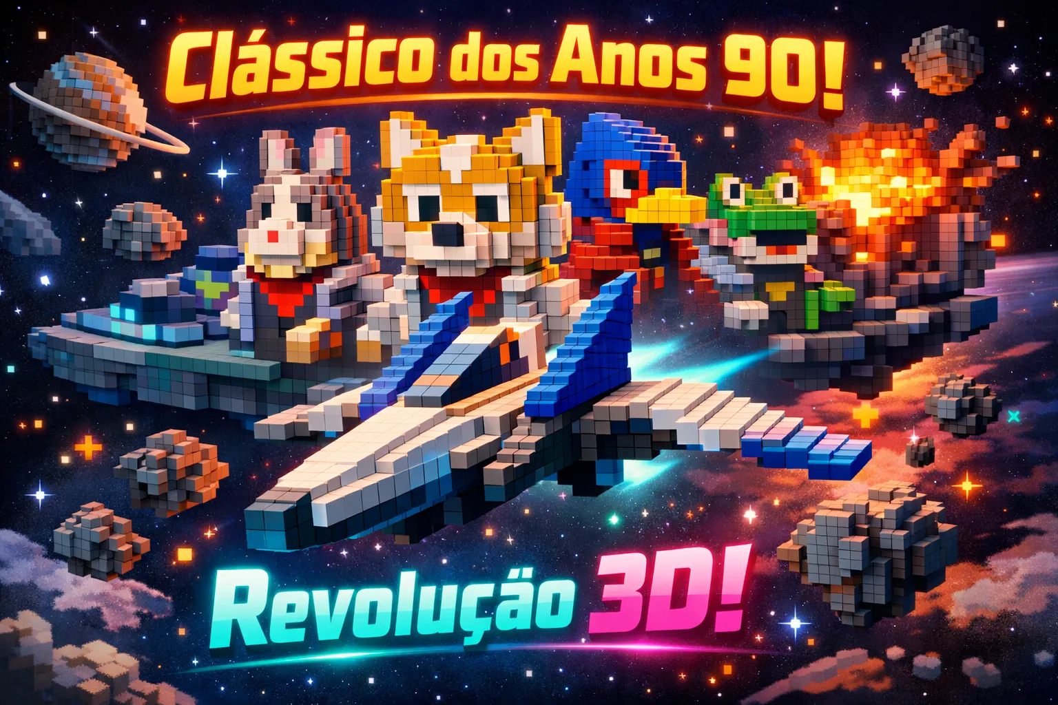 Star Fox SNES: O Jogo Que Revolucionou os Anos 90