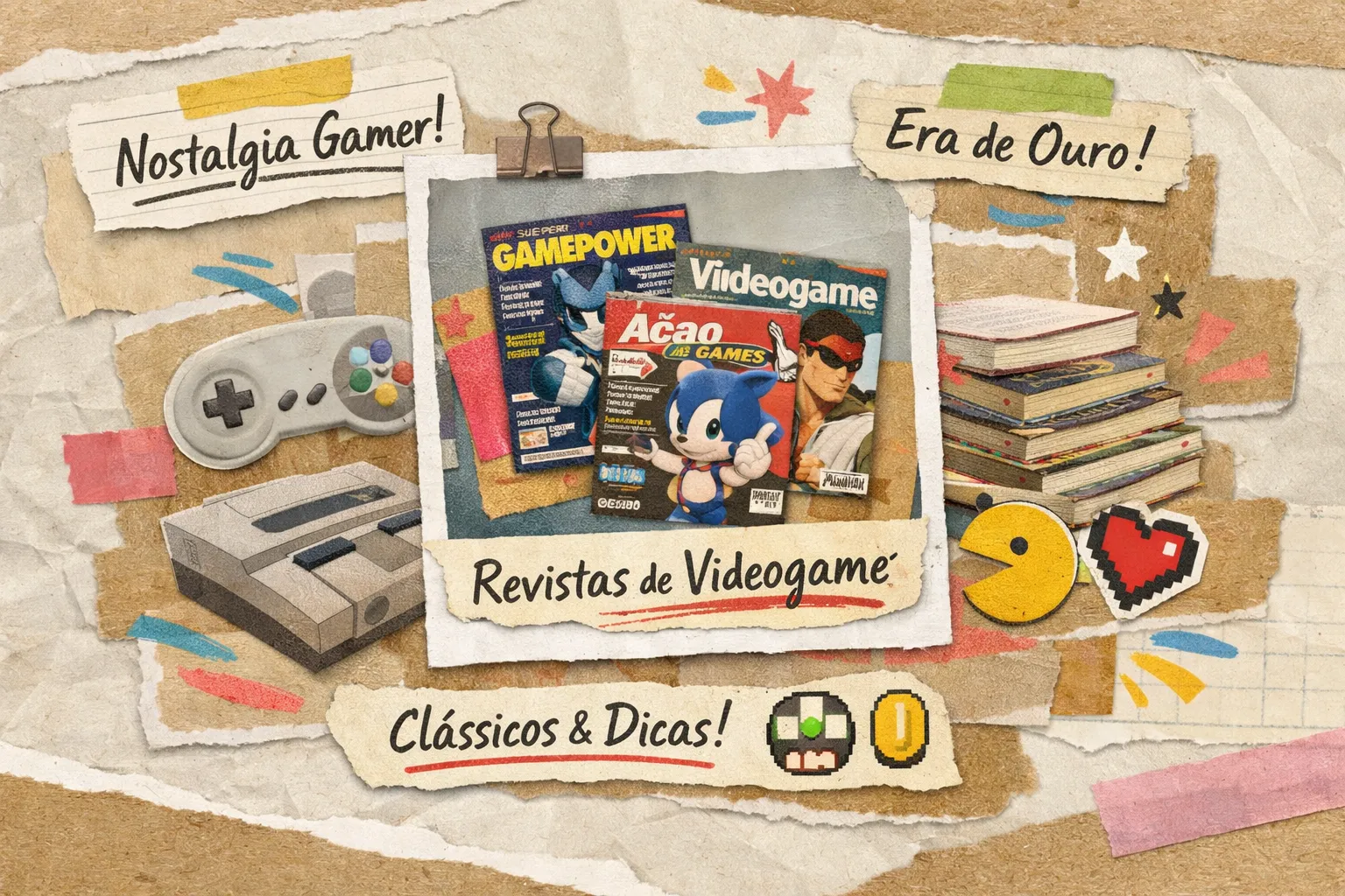 Você Lembra? As Melhores Revistas de Videogame da Era de Ouro