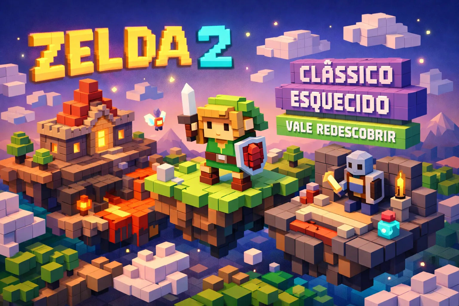 Zelda 2: O Clássico Esquecido que Vale Redescobrir