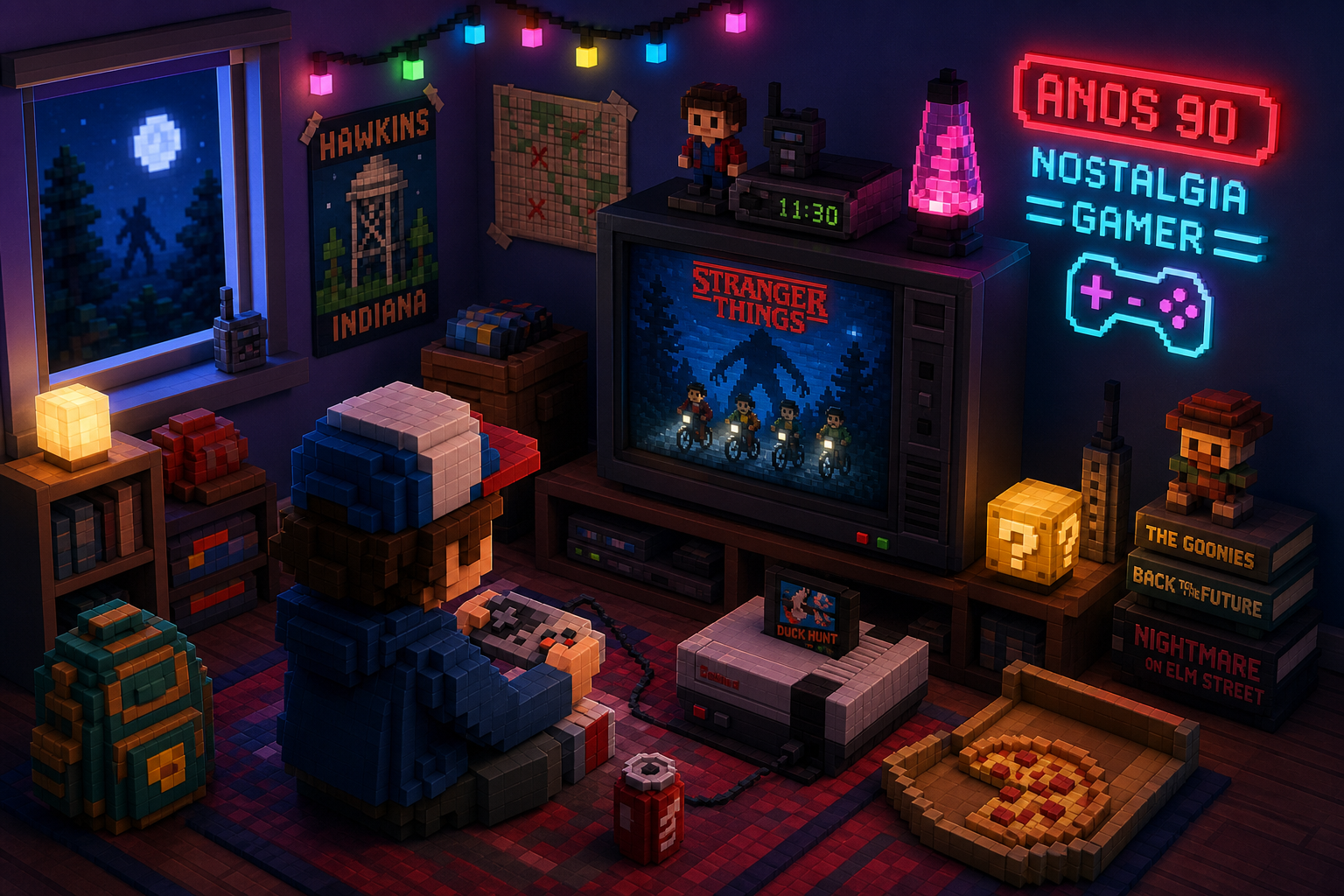 Como Stranger Things Revive a Nostalgia Gamer dos Anos 90