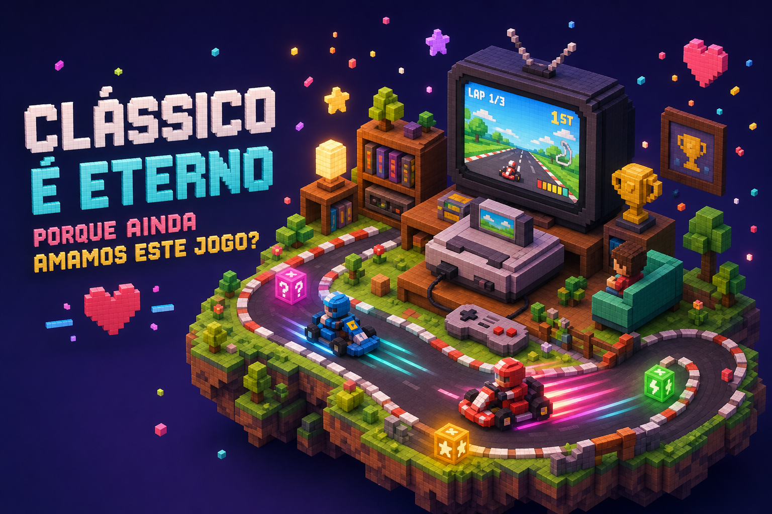 Super Nintendo e Mario Kart: Por Que Esse Jogo É Eterno?