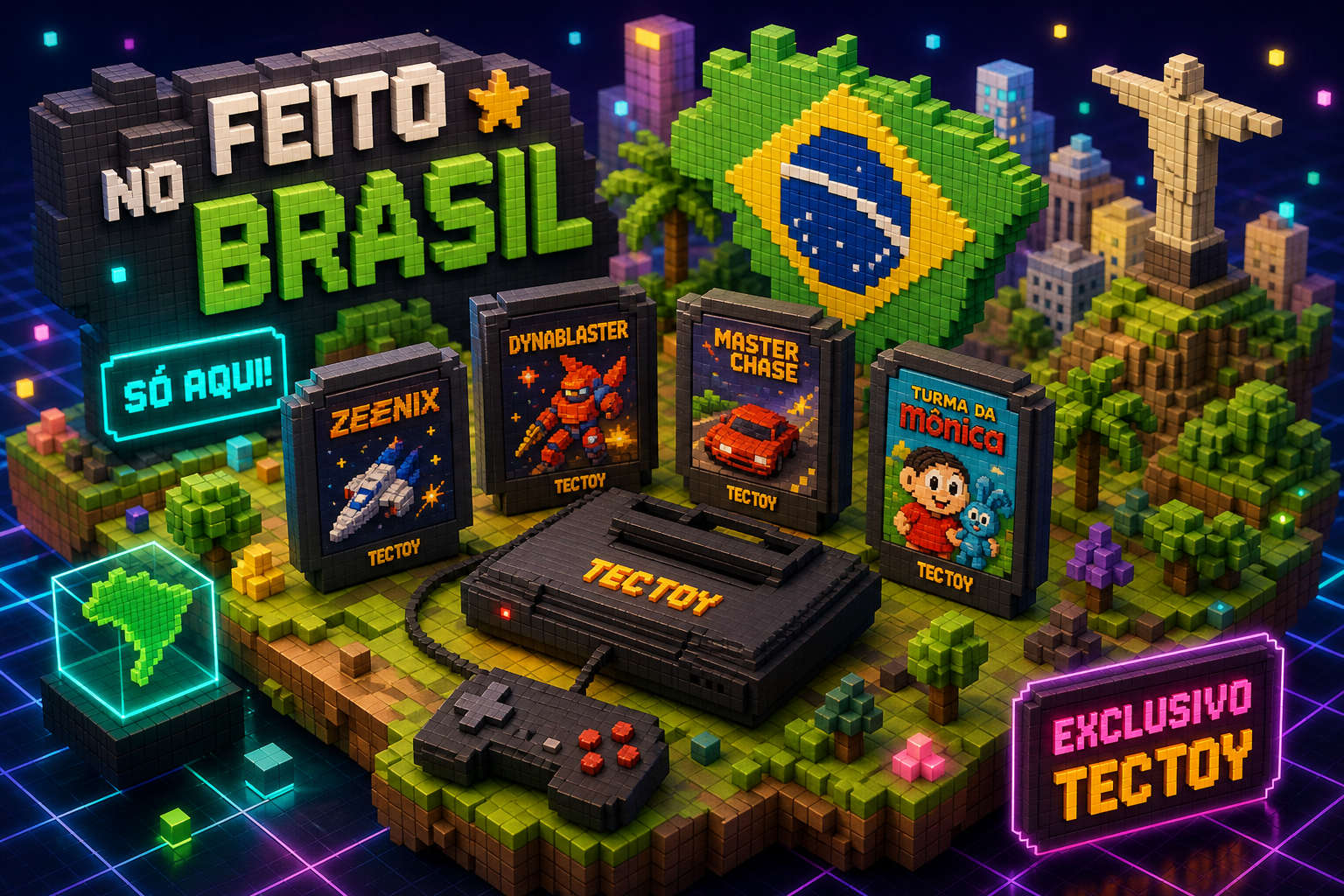 Exclusivos da Tectoy: os jogos feitos só para o Brasil