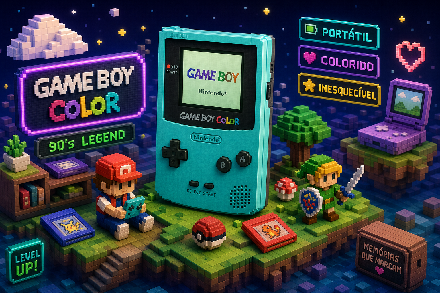 Game Boy Color: O Guia Completo do Console Portátil dos Anos 90