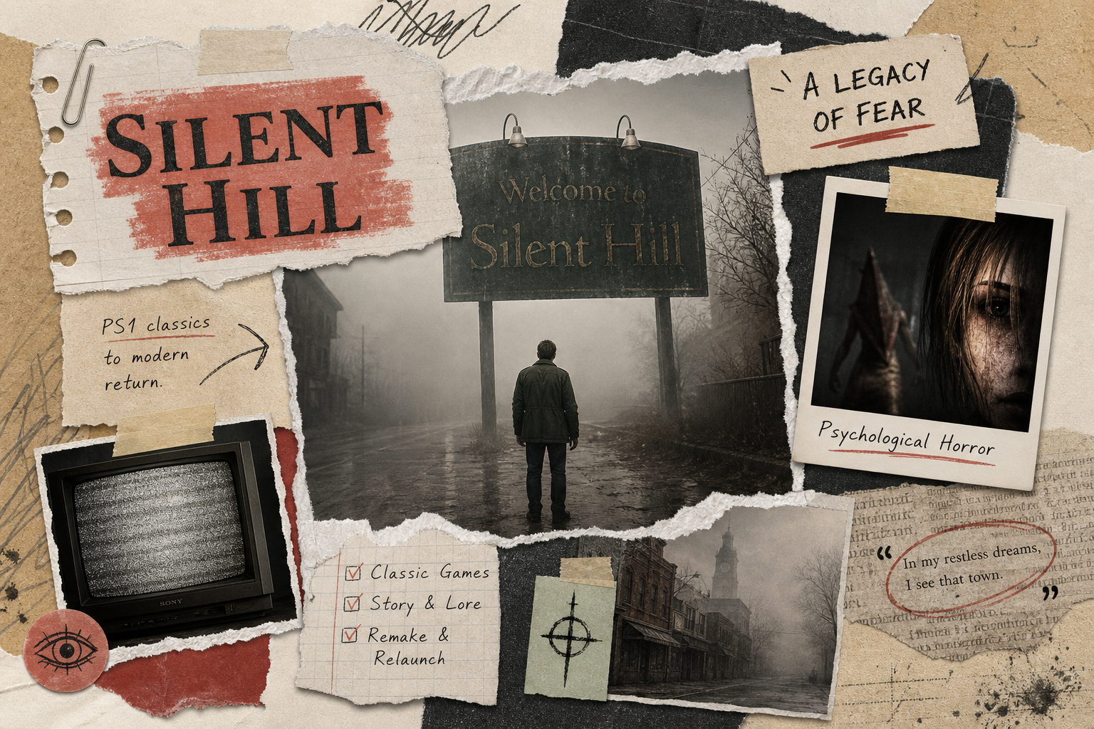Silent Hill: Guia Completo da Franquia Clássica ao Relançamento