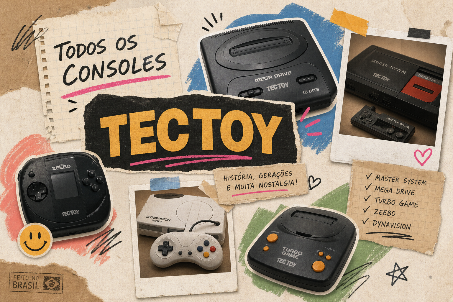 Todos os Consoles da TecToy: Guia Completo