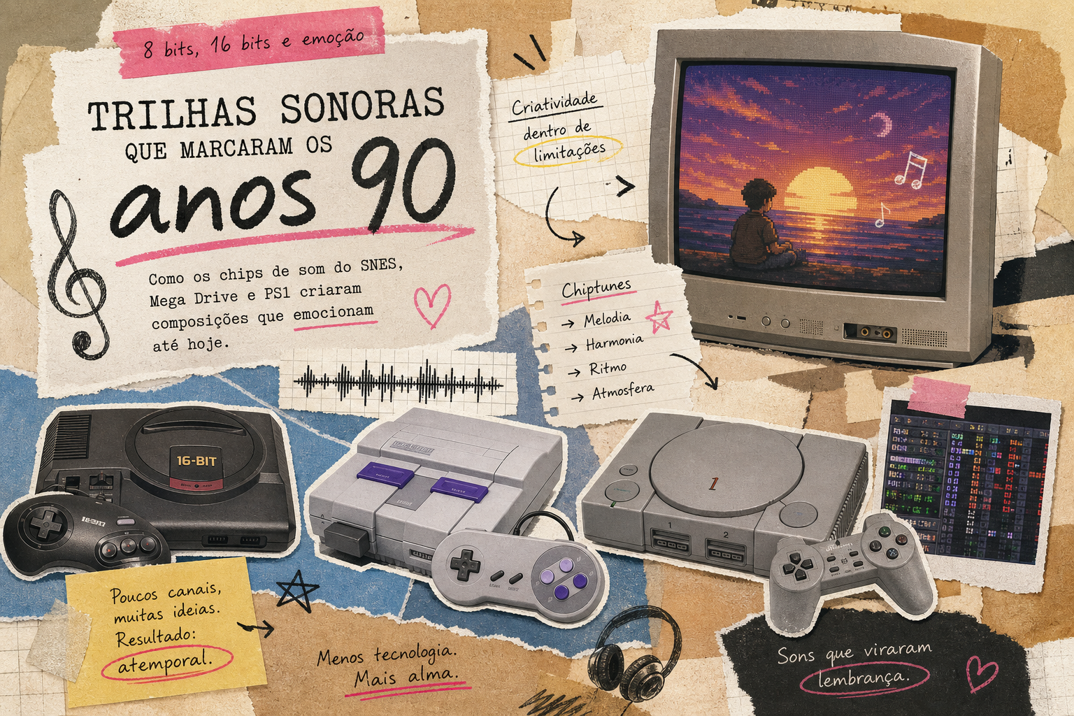 Trilha Sonora dos Anos 90: Por Que Ainda Emocionam?
