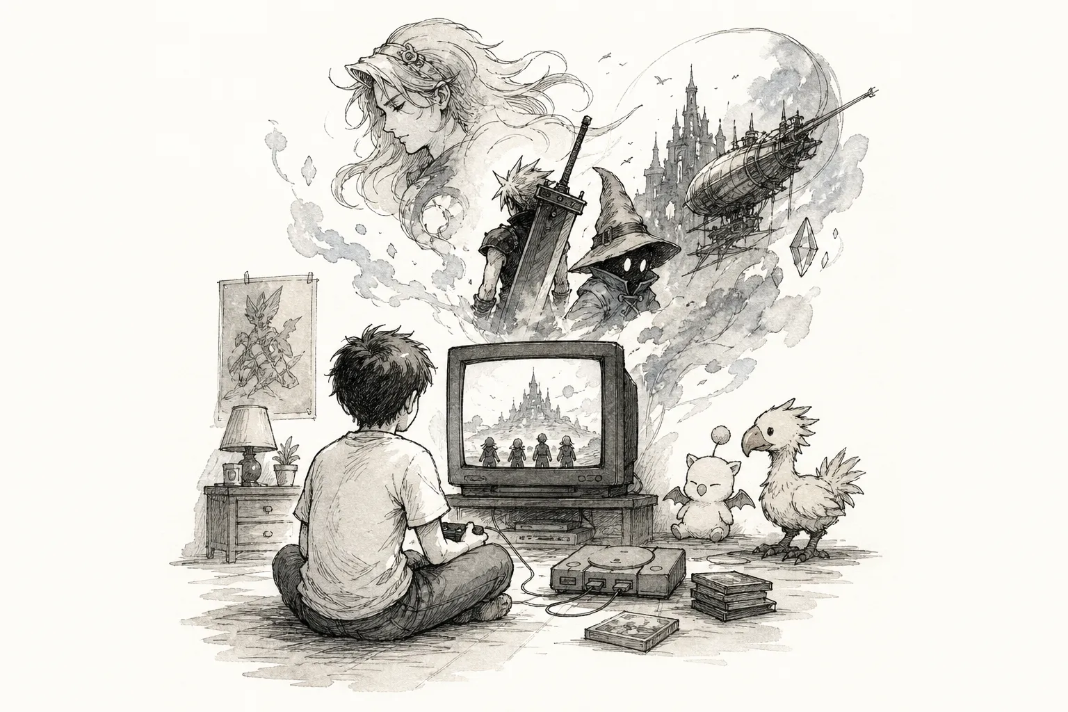 A História Completa de Final Fantasy nos Anos 90