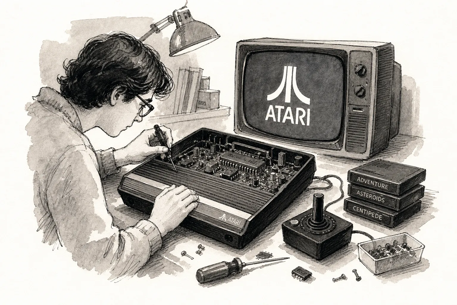 Atari dos anos 80: guia para comprar, testar e restaurar