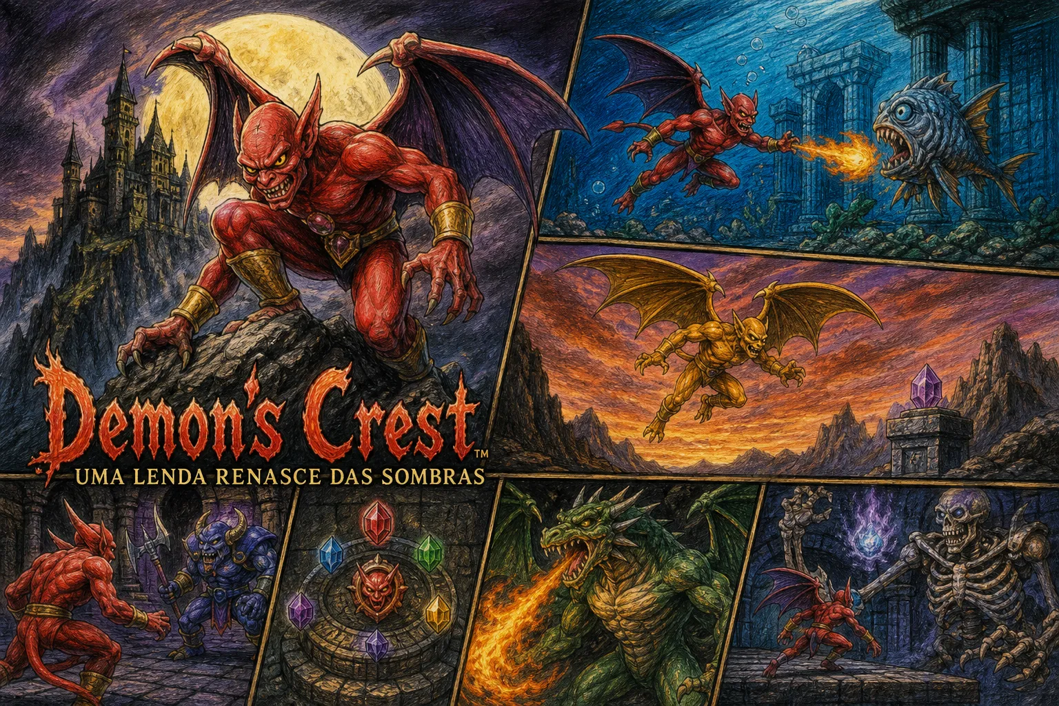 Demon’s Crest: A Joia Esquecida do SNES que Você Precisa Jogar
