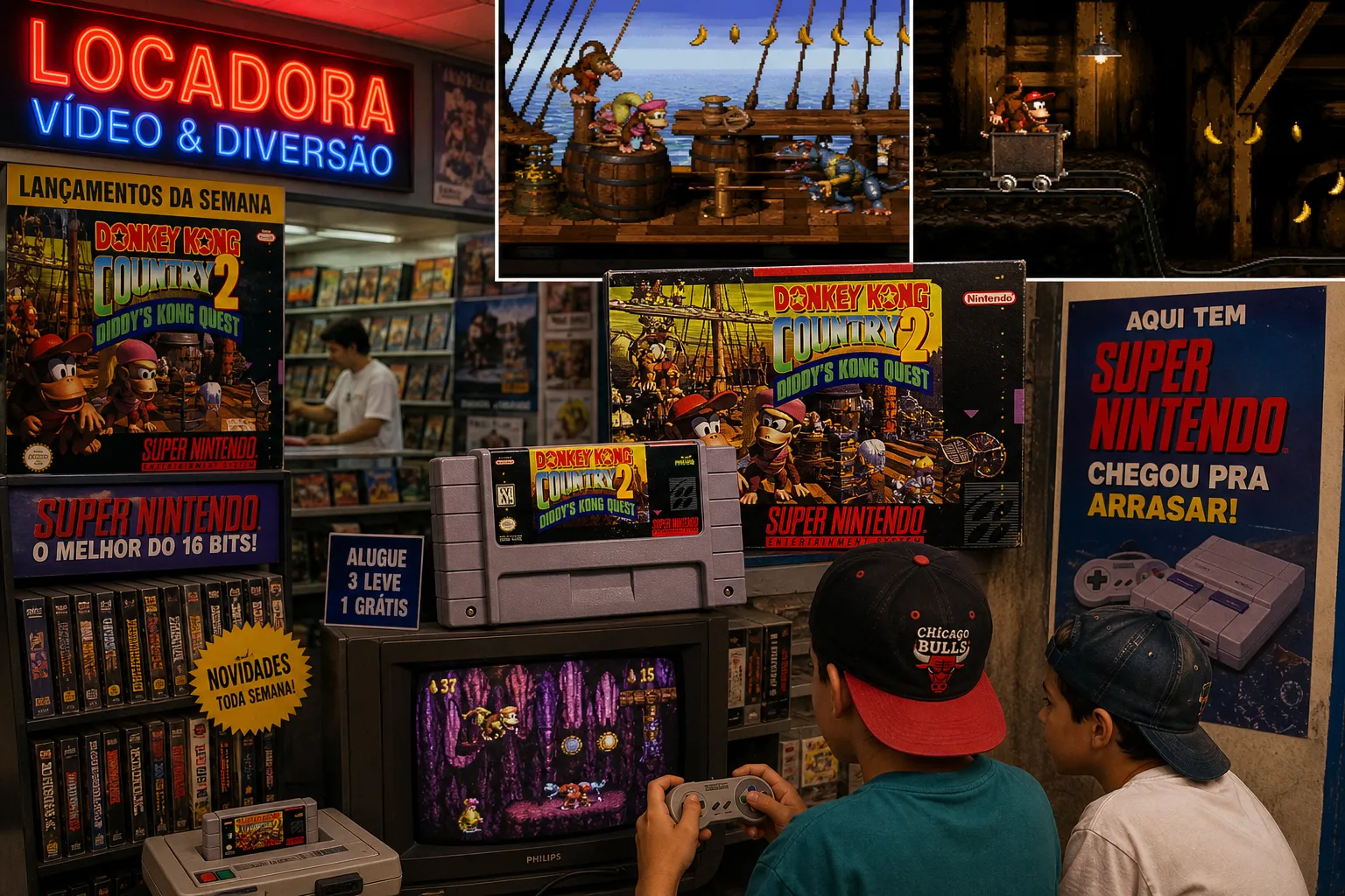 Donkey Kong Country 2 no SNES: guia, segredos e onde jogar