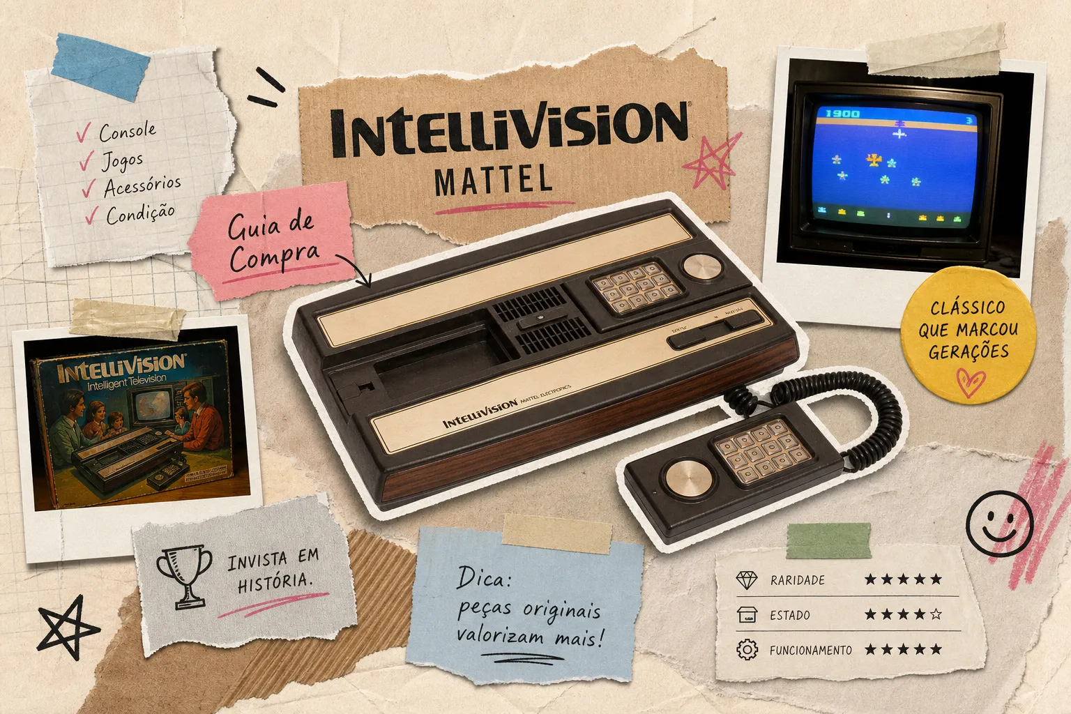 Intellivision Mattel: guia de compra para colecionadores