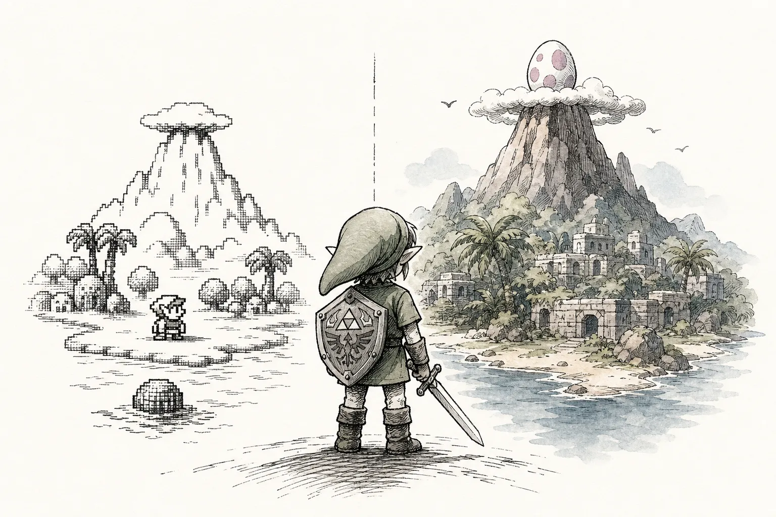Link’s Awakening Remake vs Original: Guia Completo de Comparação