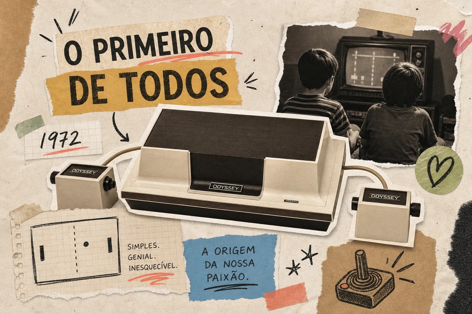 Magnavox Odyssey: o avô de todos os consoles que amamos