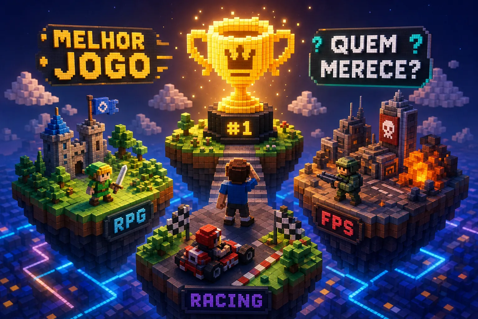 Melhor jogo de todos os tempos: quem realmente merece?