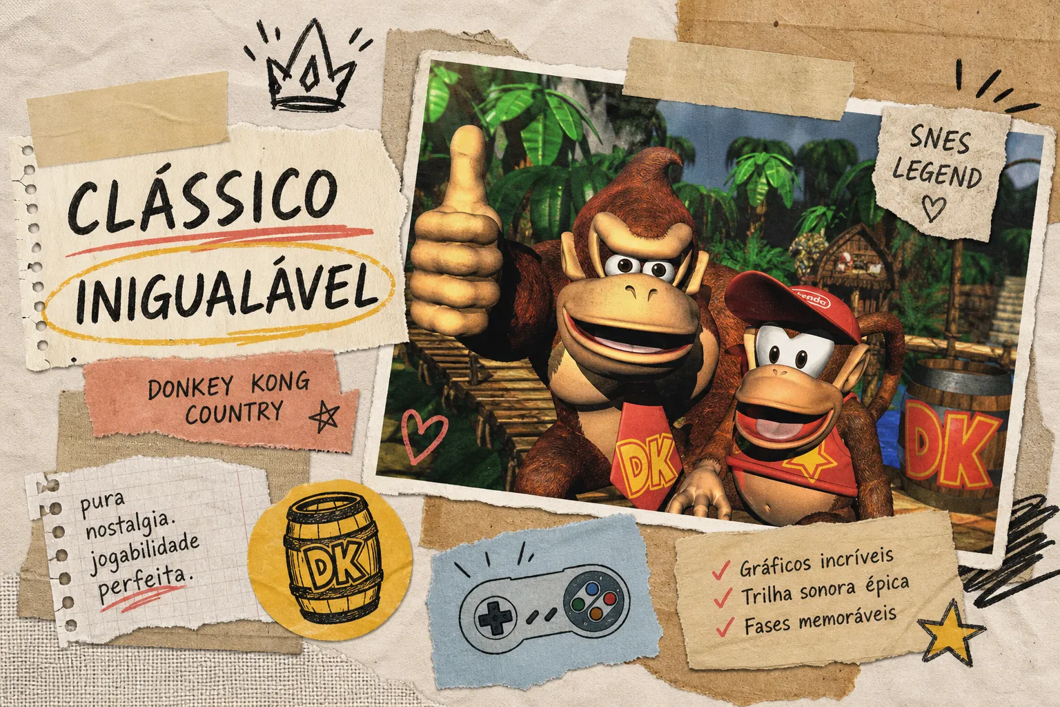 Por Que Donkey Kong Country Ainda é um dos Melhores do SNES