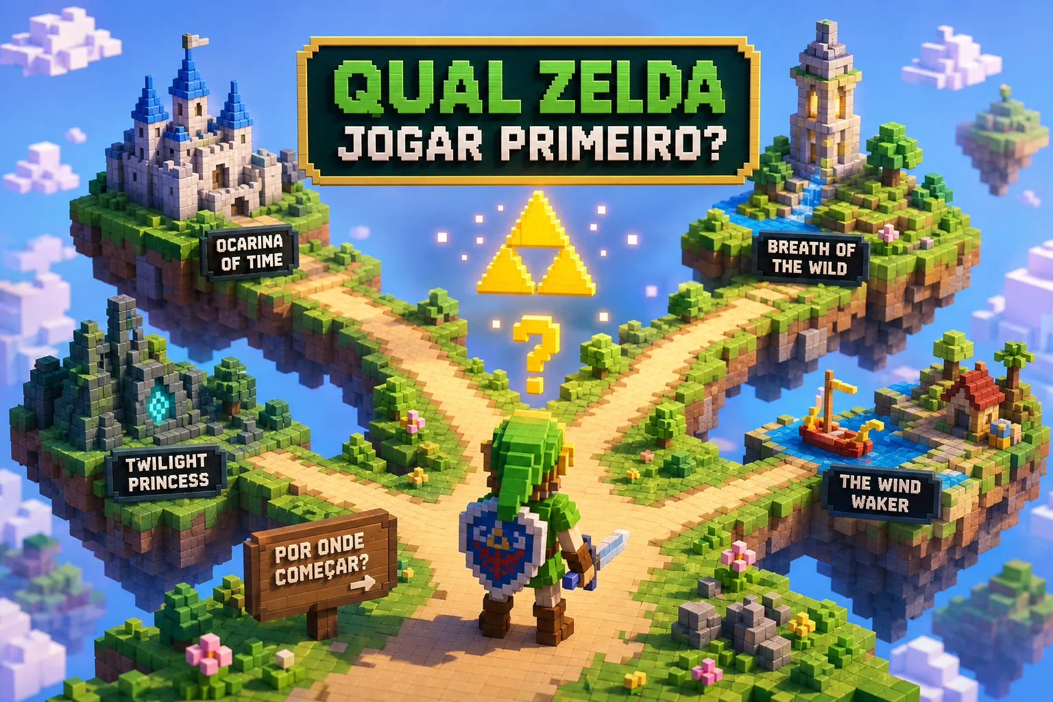 Qual Jogo de Zelda Jogar Primeiro? Um Guia para Iniciantes