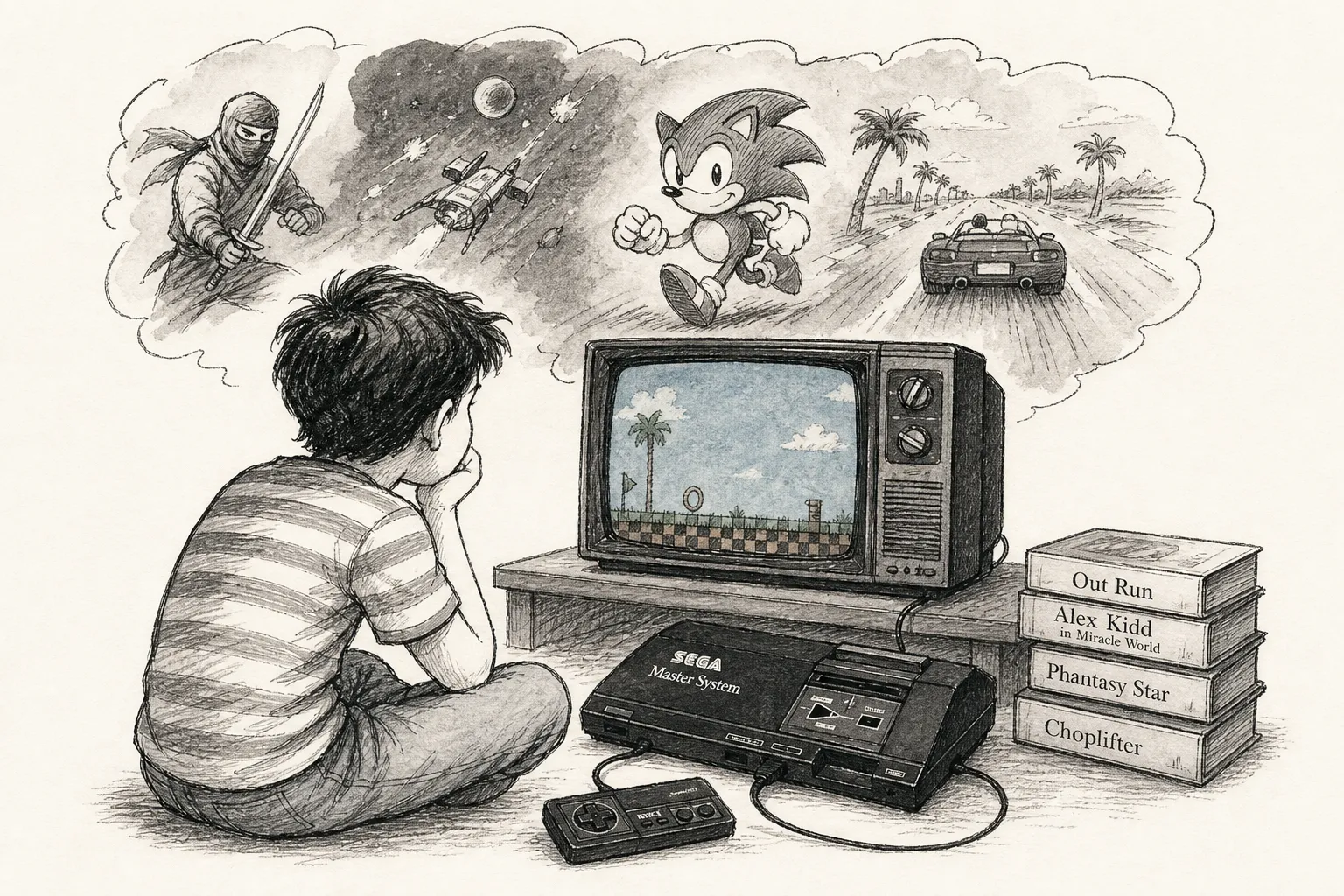 Tudo Sobre o Master System da Sega: História e Jogos Clássicos