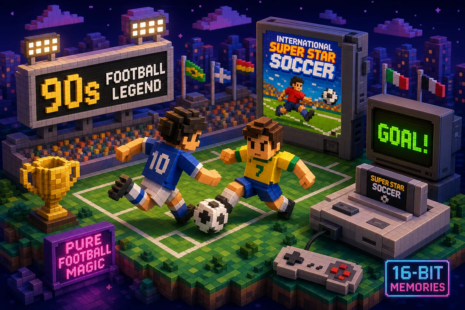 Why International Super Star Soccer Defined 90s Football Gaming