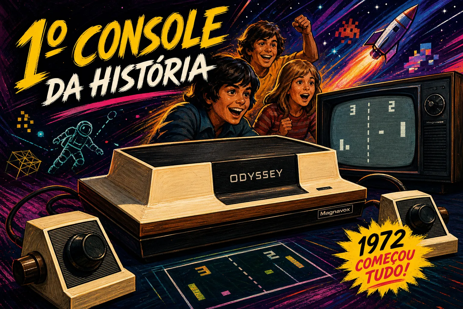Magnavox Odyssey: o primeiro console doméstico da história