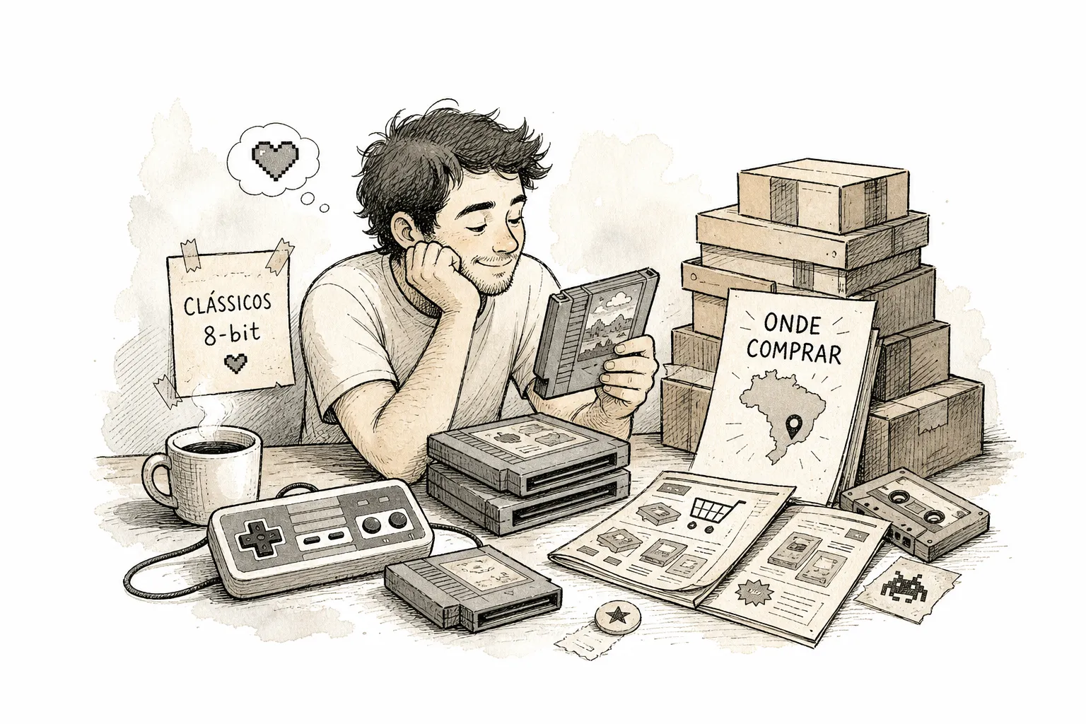 Melhores jogos do Nintendinho e onde comprar no Brasil