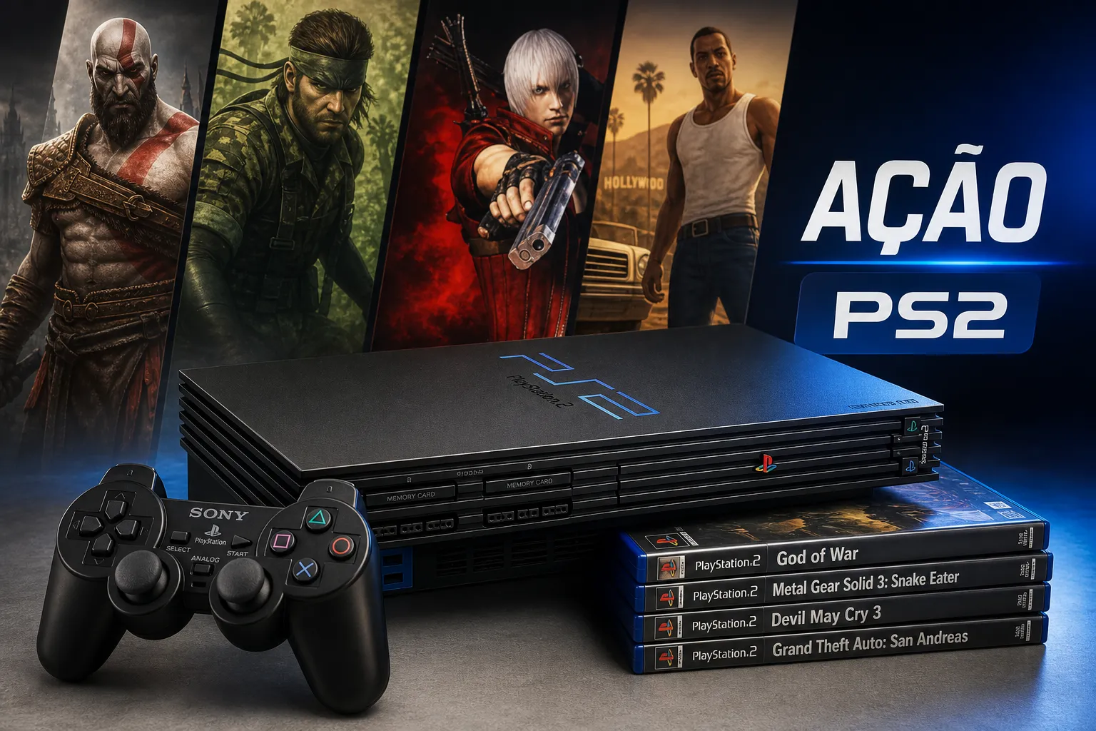 Os Melhores Jogos de Ação do PS2