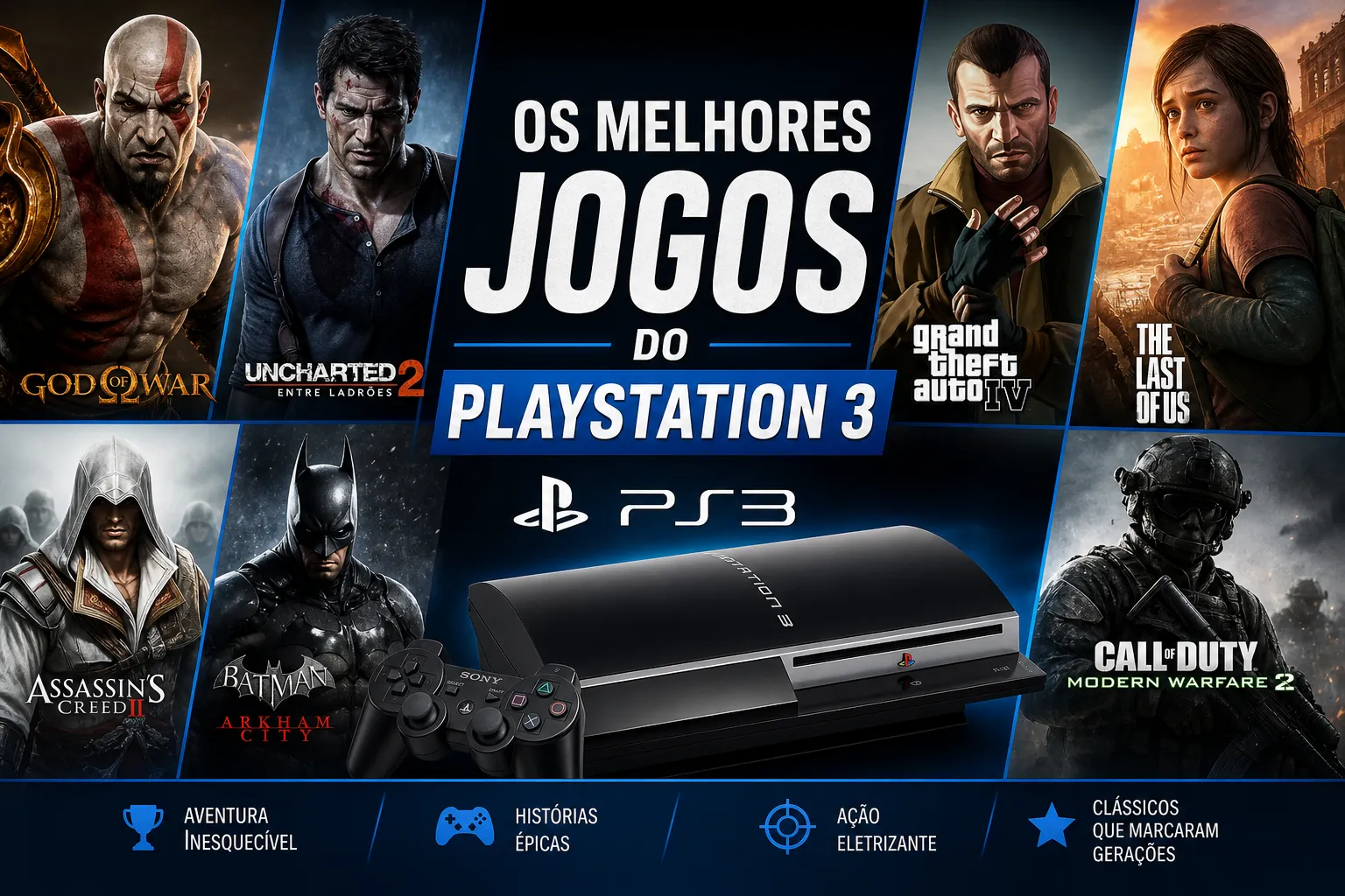 Os Melhores Jogos do PlayStation 3
