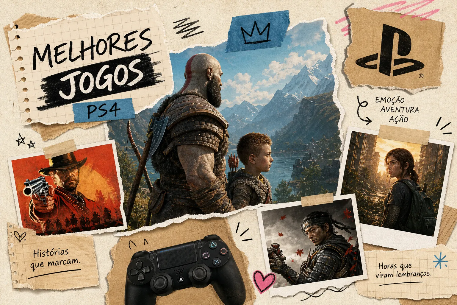 Os Melhores Jogos do PlayStation 4