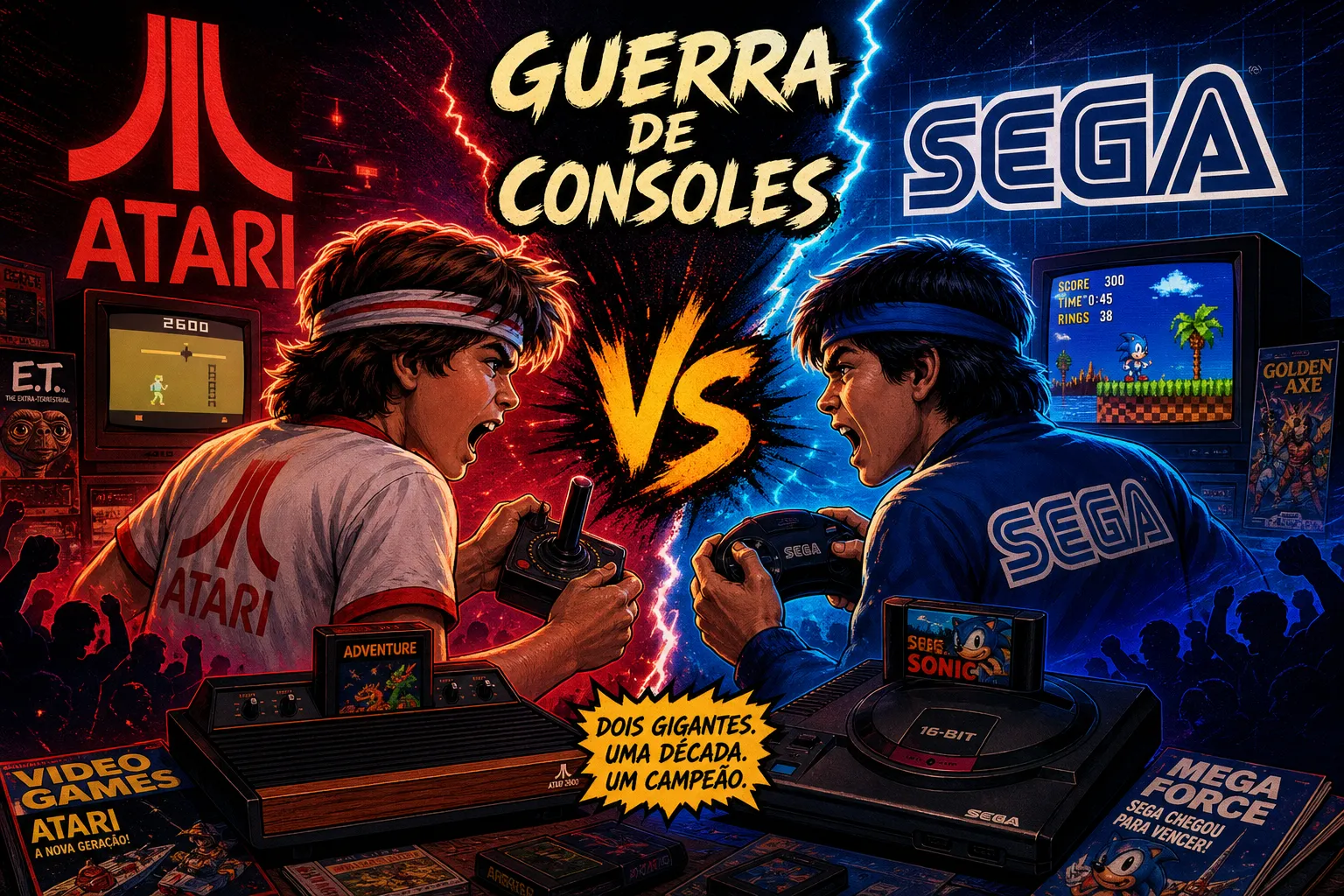 Rival do Atari: a guerra de consoles que definiu os anos 80