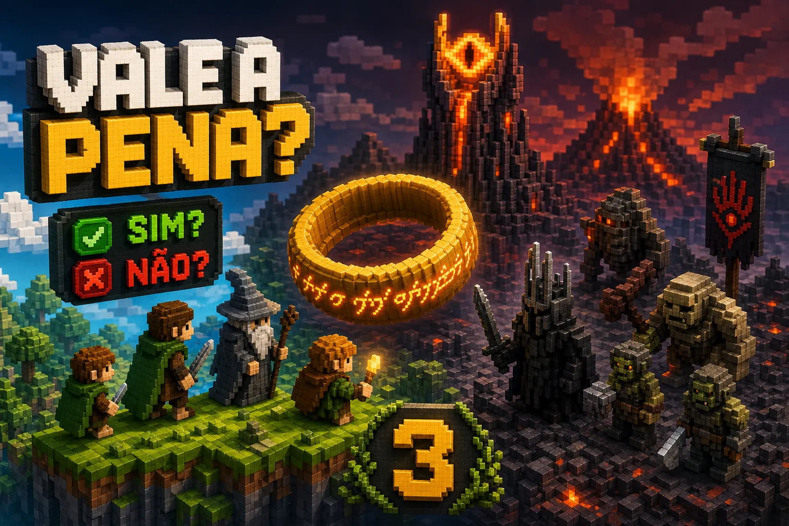 Senhor dos Anéis Duelo pela Terra Média 3: Vale a Pena?
